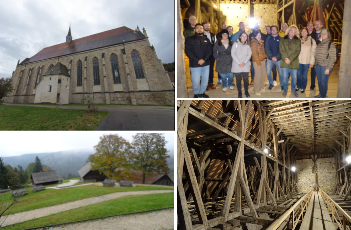 Bildcollage des Herbstausfluges nach Krieglach, Alpl und zum Stift Neuberg